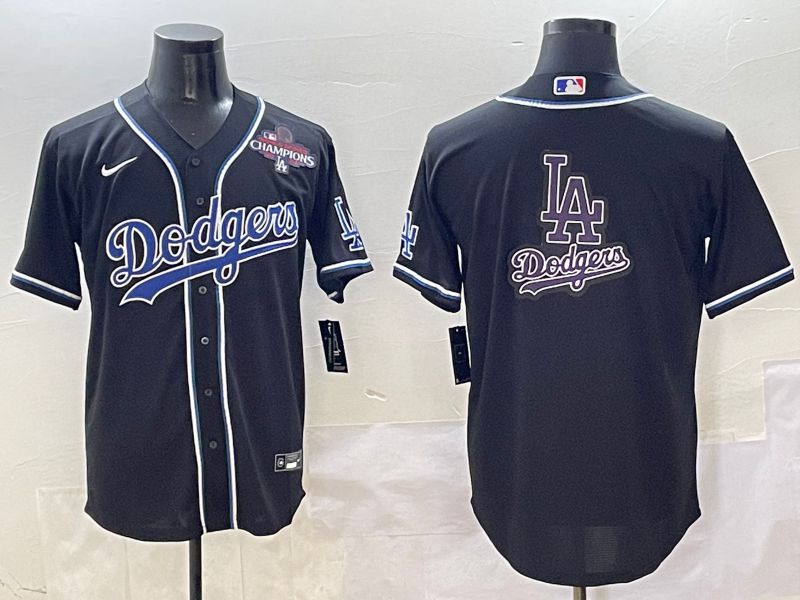 Men 2025 Los Angeles Dodgers Blank Black Three generations Fashion Nike MLB Jersey style 25
